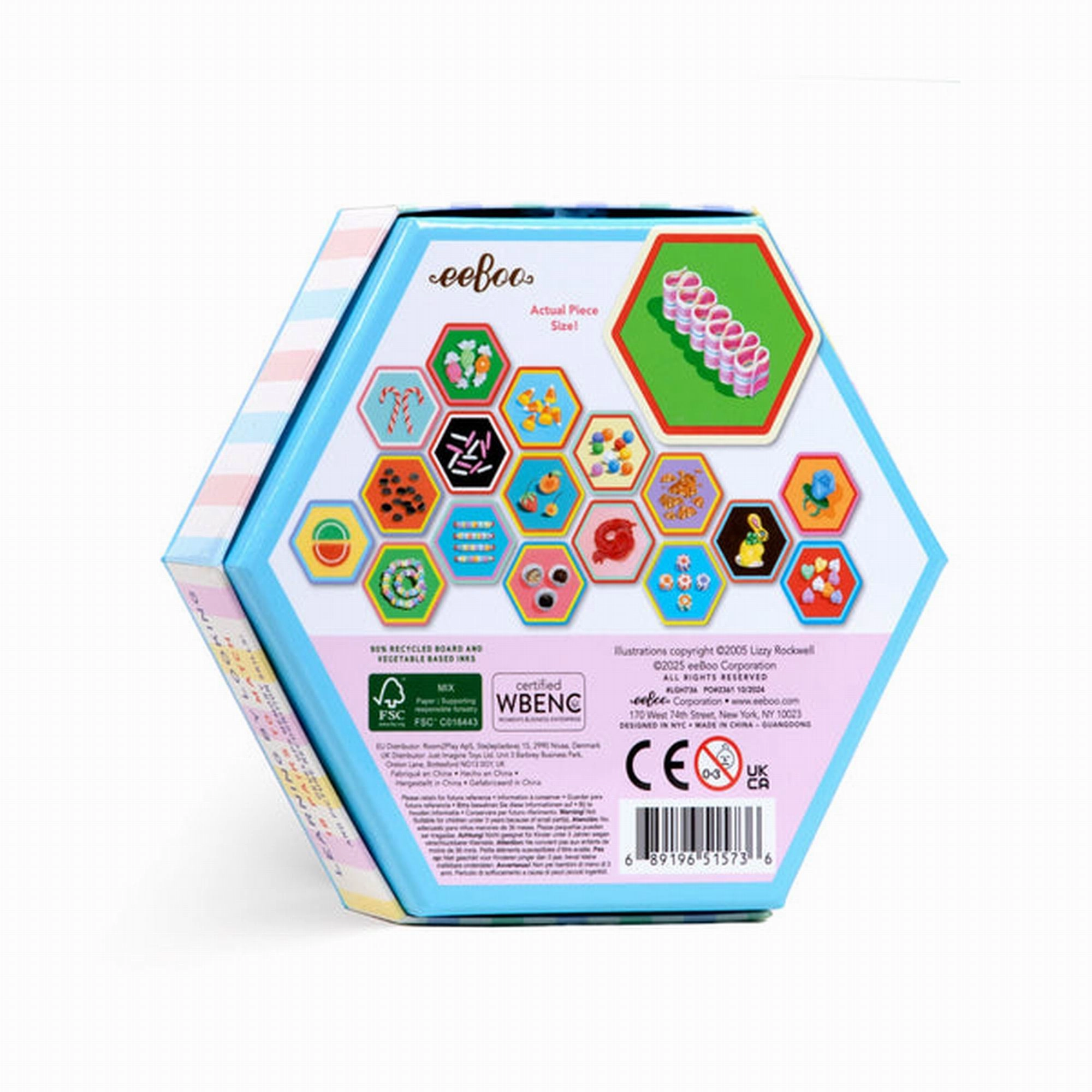 eeBoo Candy Little Hex Matching Game