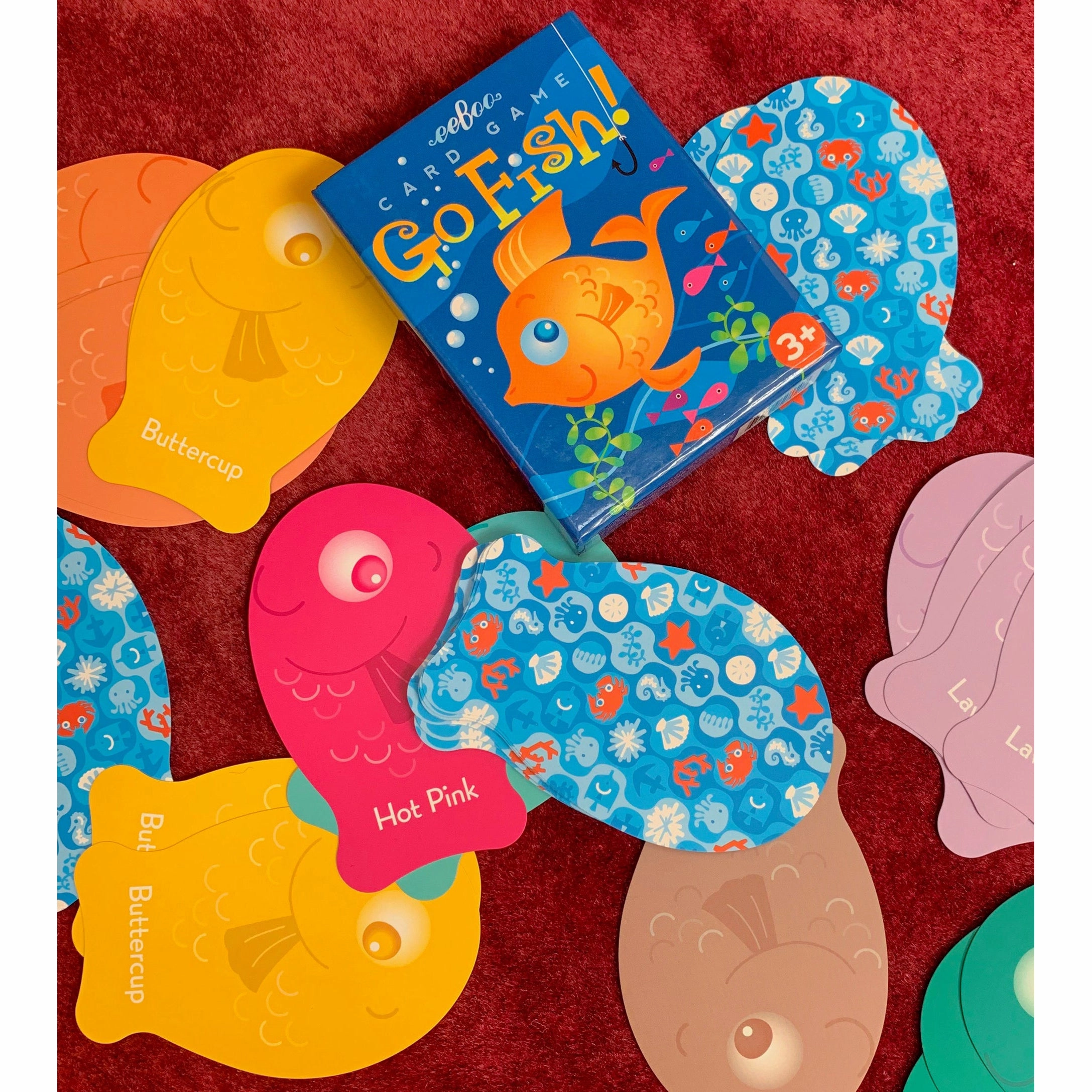 eeBoo Color Go Fish Playing Cards (2Ed)