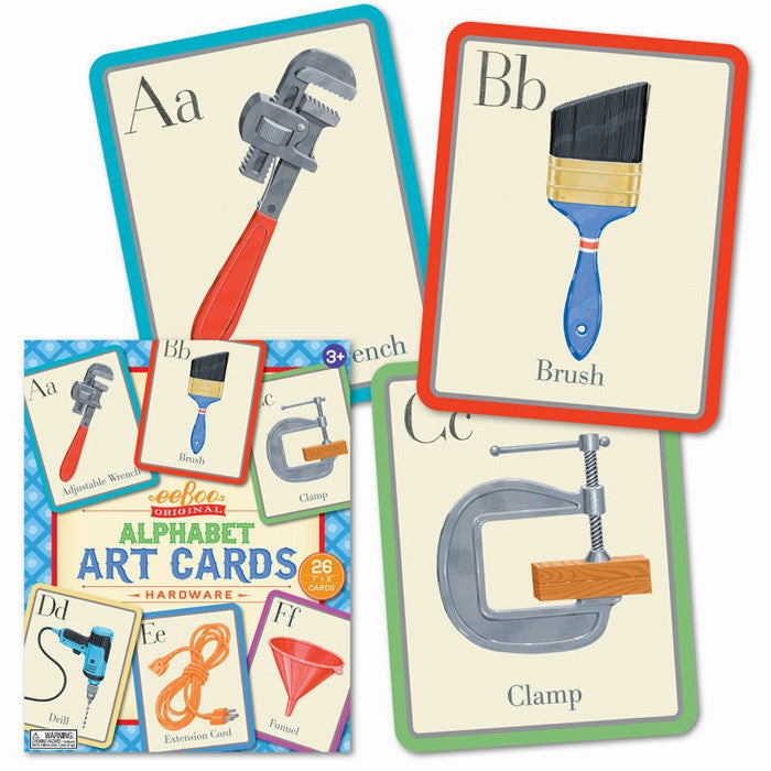eeBoo Hardware Art Cards