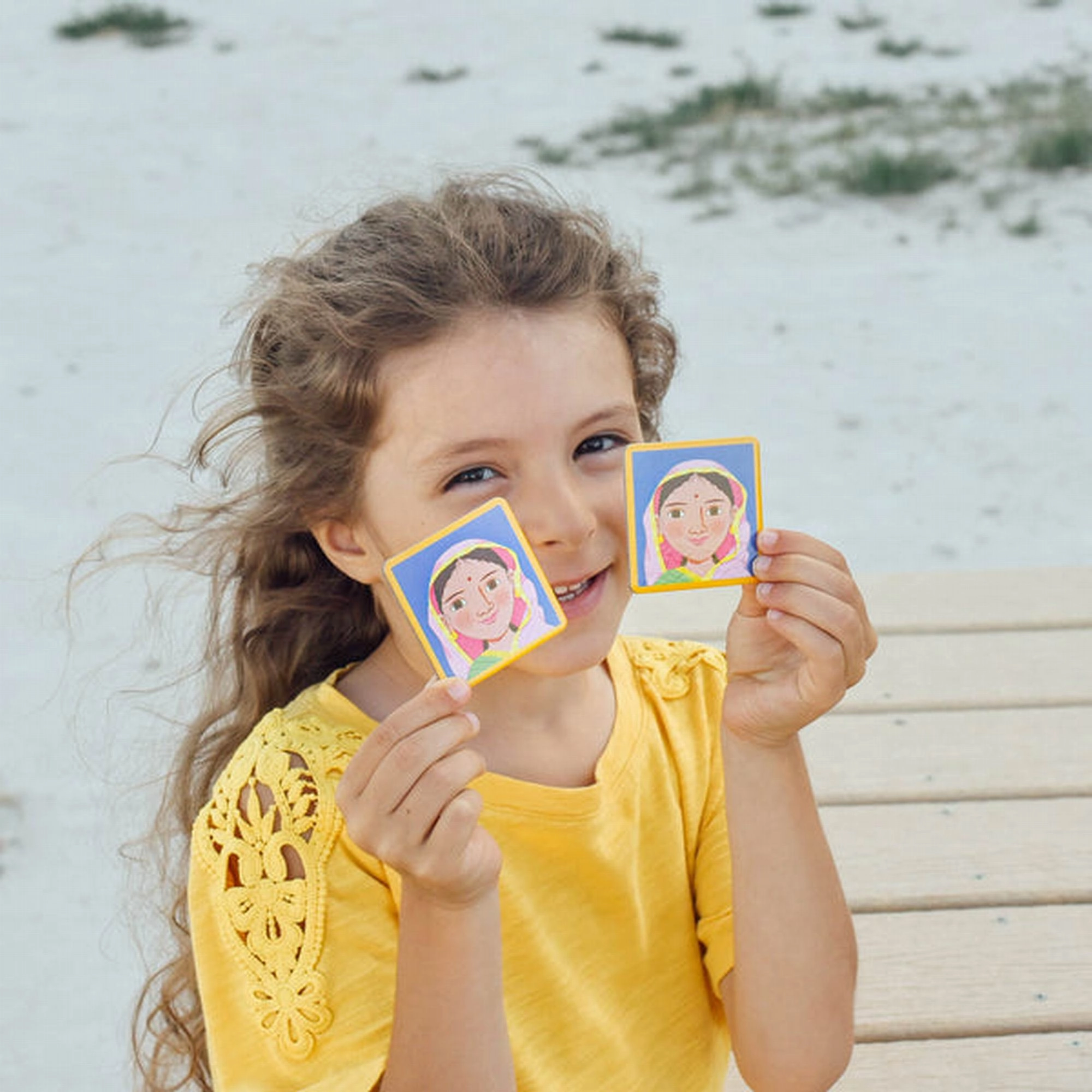 eeBoo I Never Forget a Face Matching Game  New Packaging