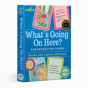 eeBoo Whats Going On Here Conversation Cards  New Packaging