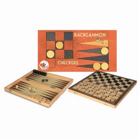 Egmont Toys Checkers and Backgammon