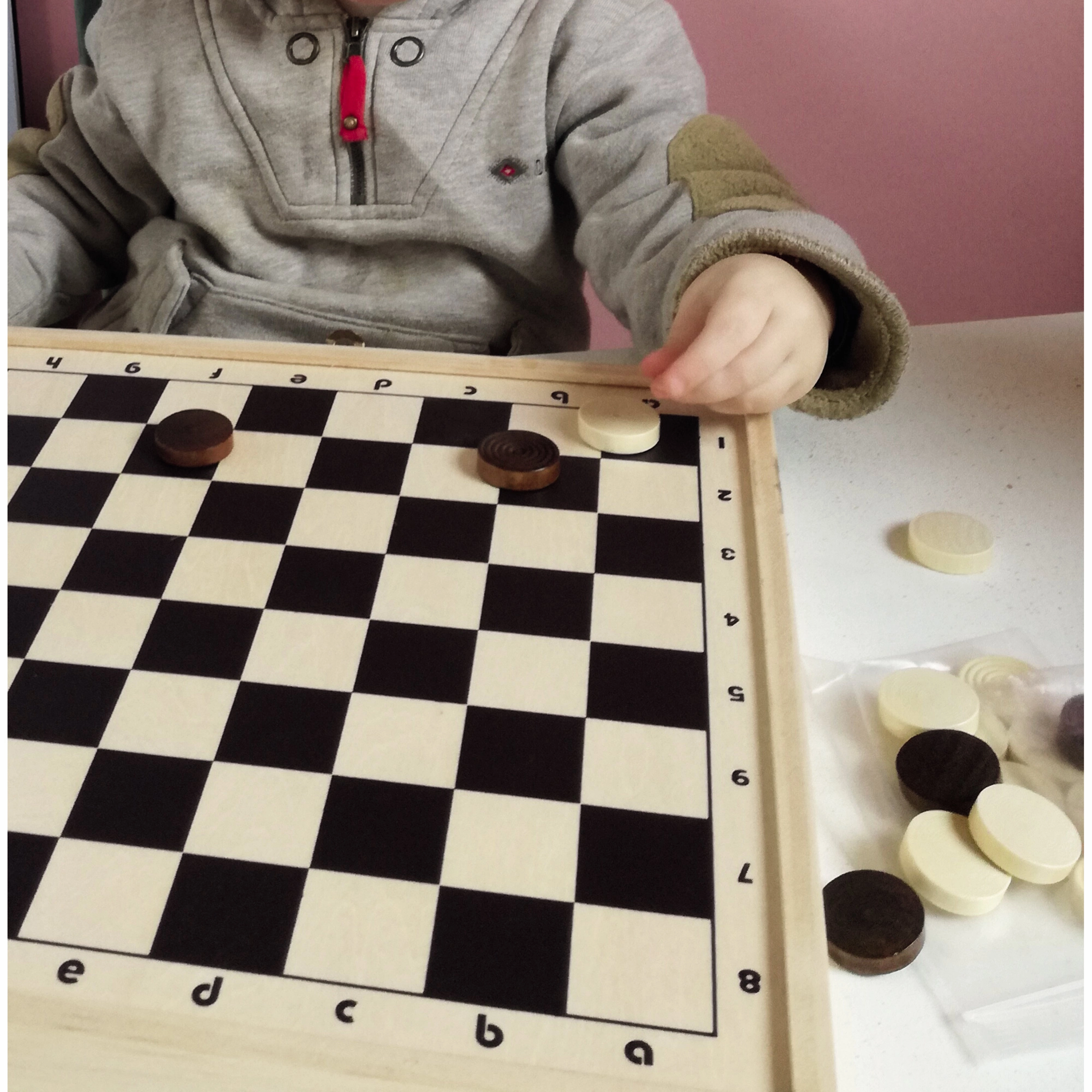 Egmont Toys Checkers and Backgammon