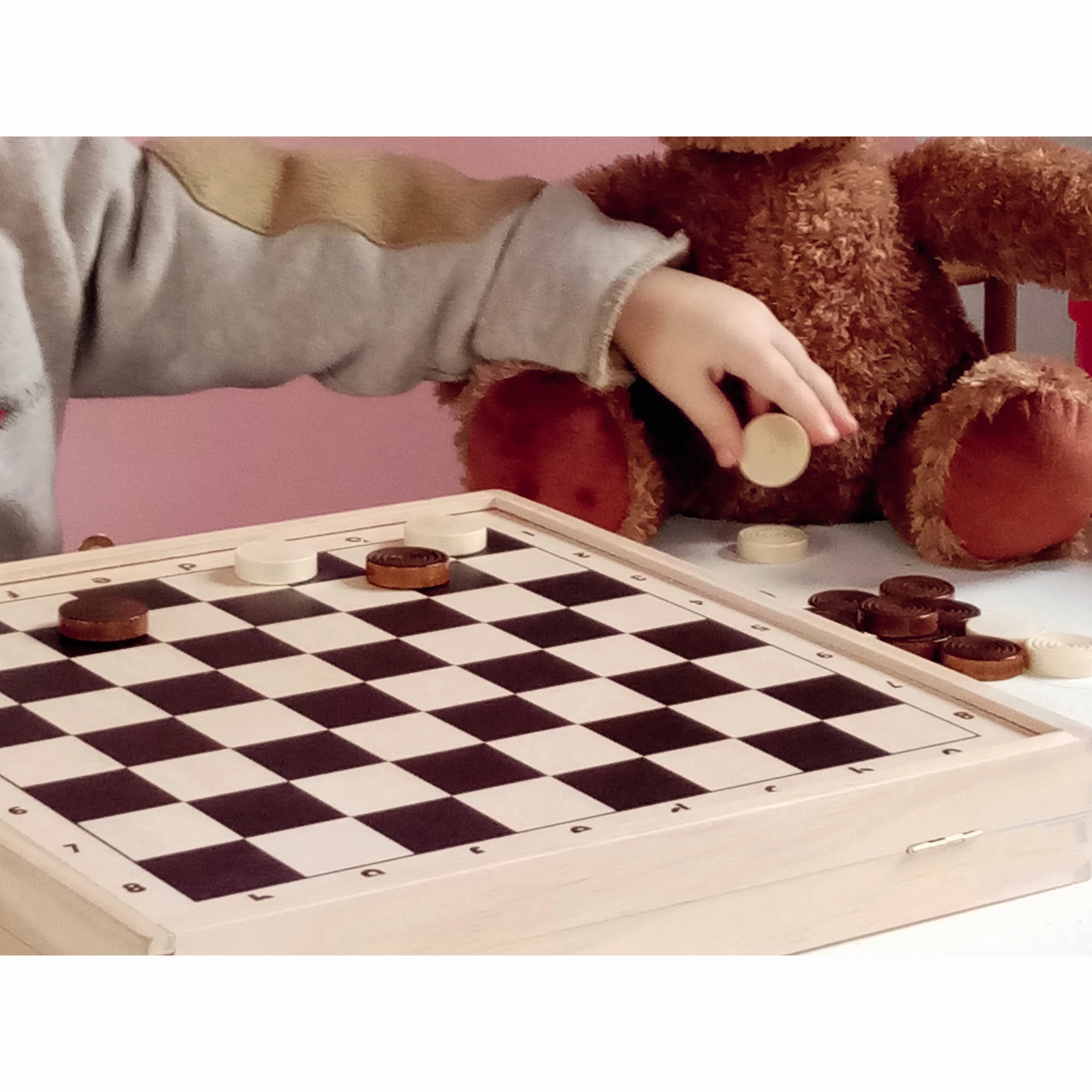 Egmont Toys Checkers and Backgammon