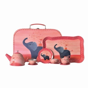 Egmont Toys Tin Tea Set Elephant