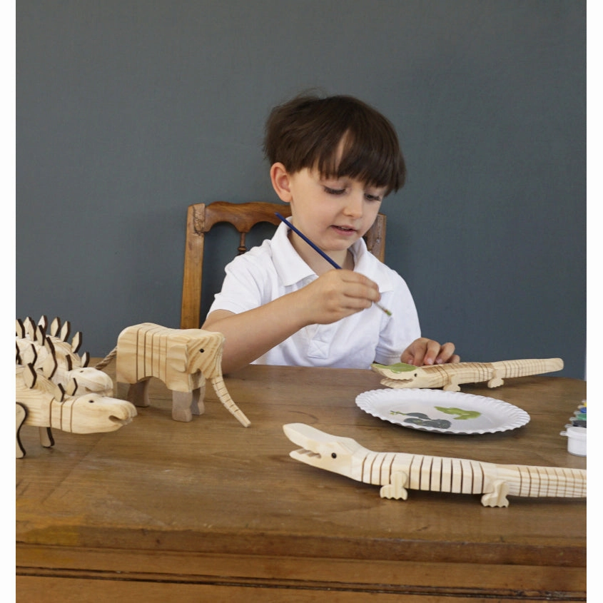 Egmont Toys Wooden Crocodile To Paint
