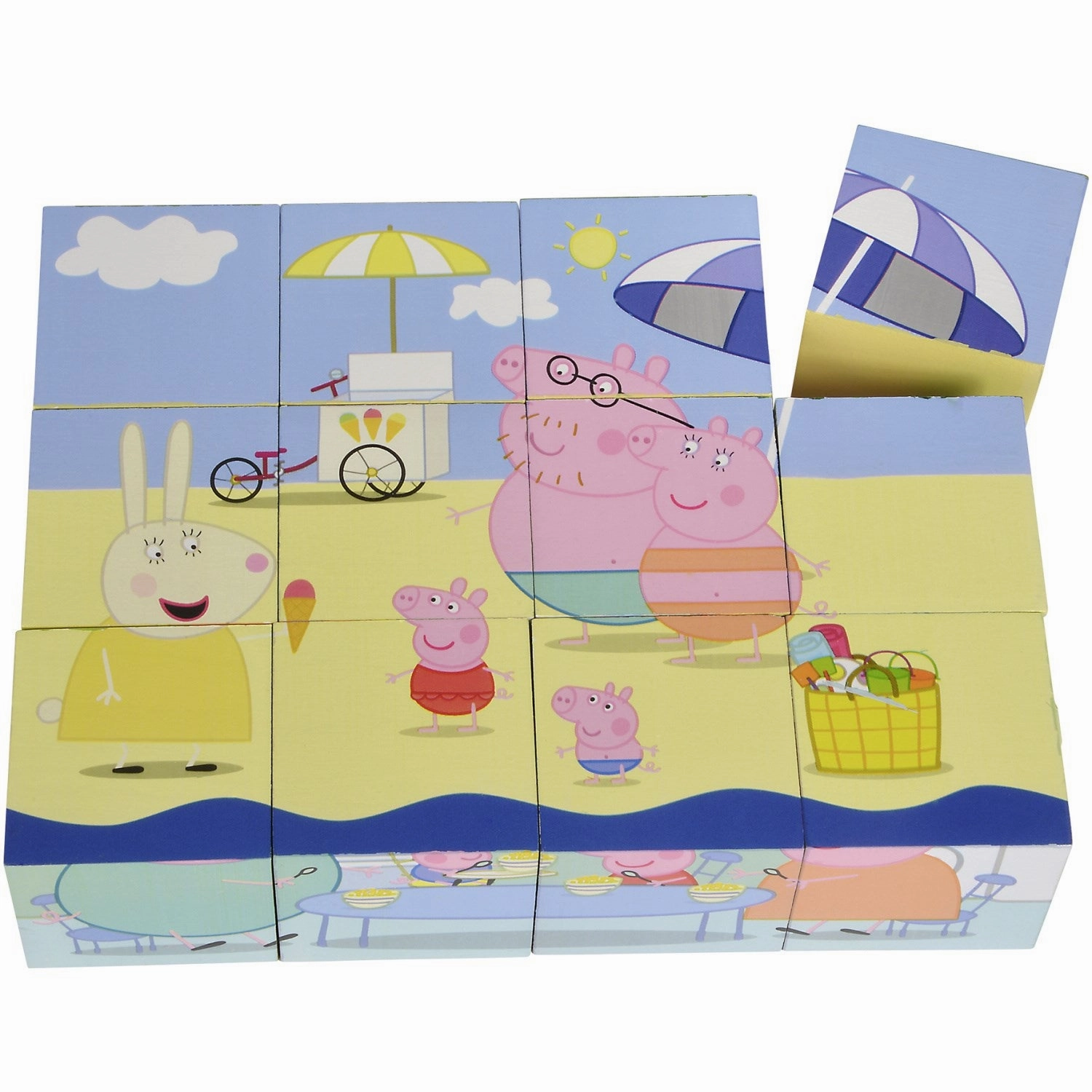 Eichhorn Peppa Pig Puzzle Cube in Wood
