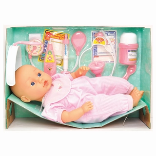 Electronic Soft Body Baby 38cm - Pink