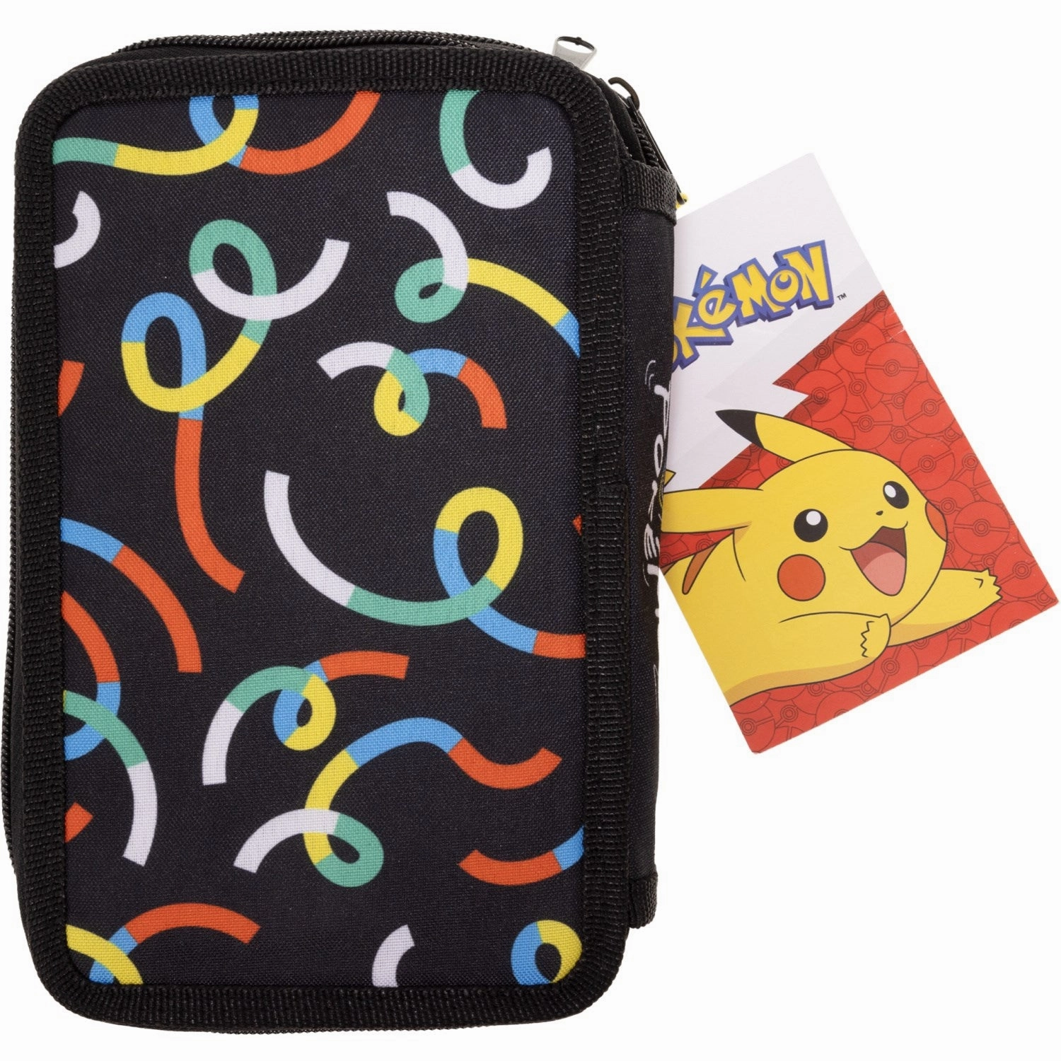 Euromic Pokmon Neon dobbeltd?kkert penal hus med fyld
