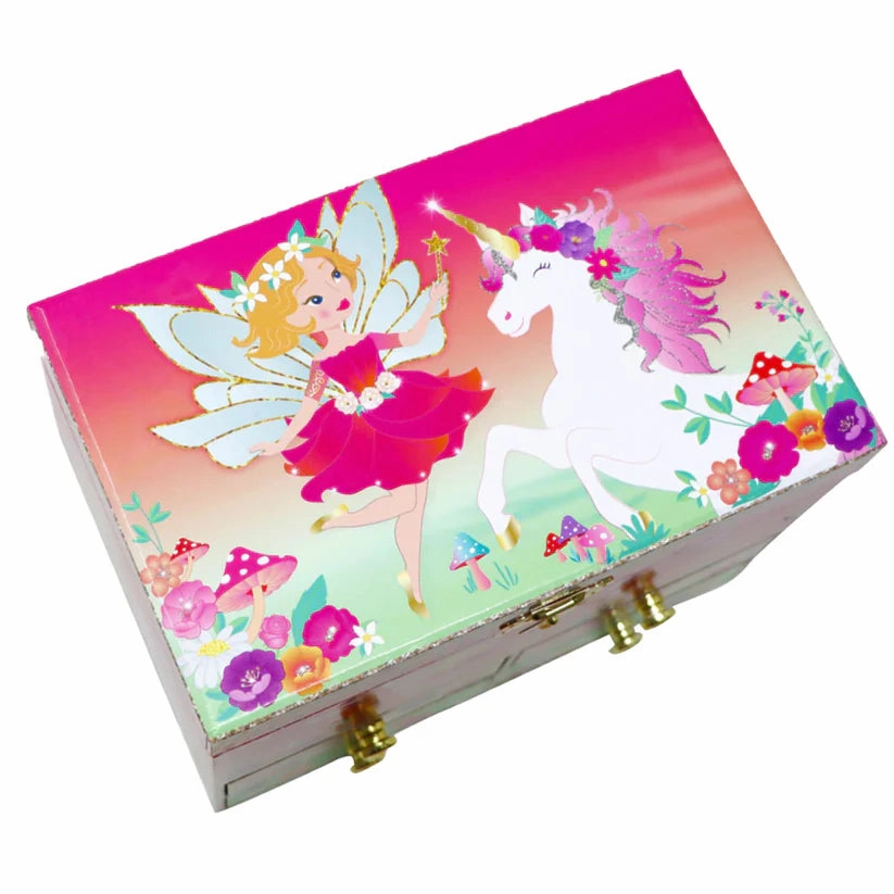 Fairy and Unicorn Jewellery Box large