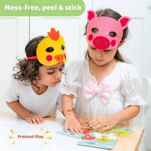 Farm Friends 3 in 1 DIY Craft Box