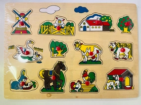 Farm peg puzzle