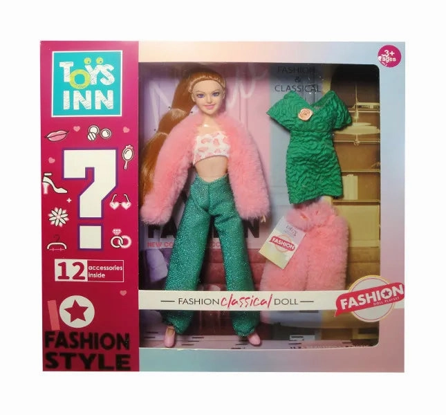 Fashion Classical Dolls  Creative Design Princess Dress Toy 12 inch
