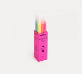Felt Pens - Neon - 9 Colours