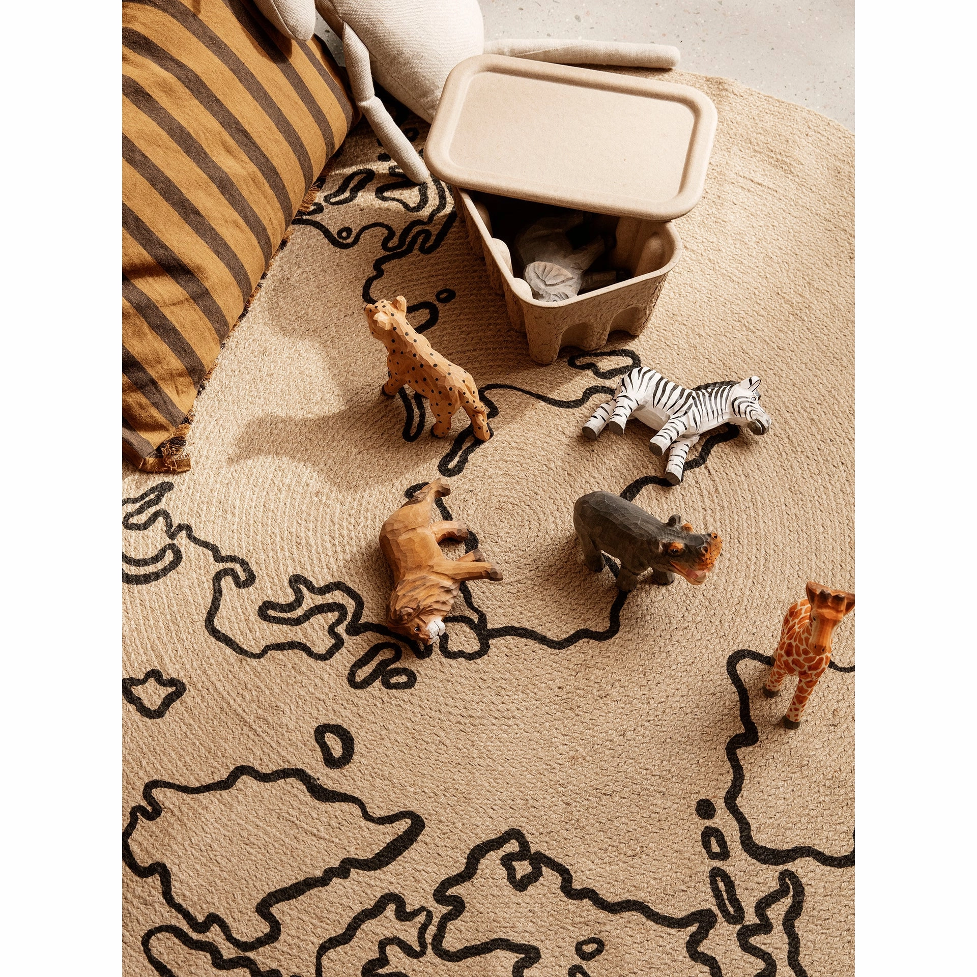 ferm LIVING Animal Hand-carved - Elephant