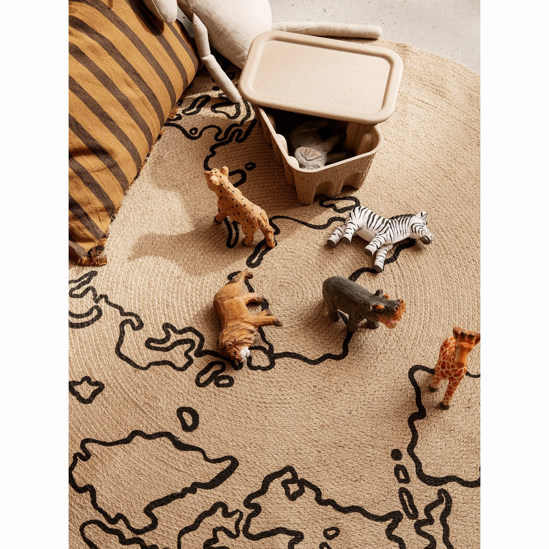 ferm LIVING Animal Hand-carved - Giraffe