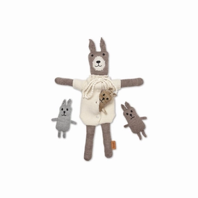 ferm LIVING Lee Merino Rabbit Family