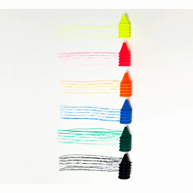 Finger Crayons - 6 Colours