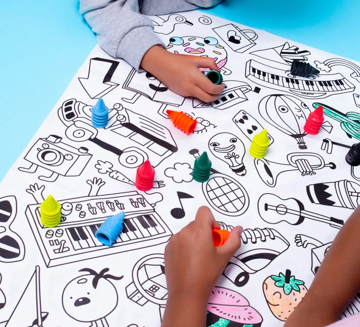 Finger Crayons - 6 Colours