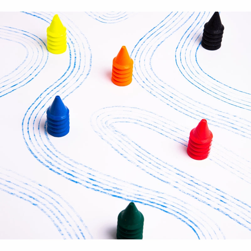 Finger Crayons - 6 Colours