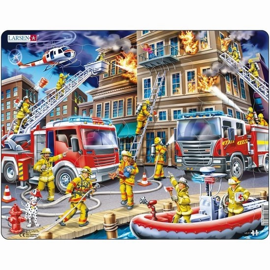 Firefighters Puzzle 45 piece puzzle