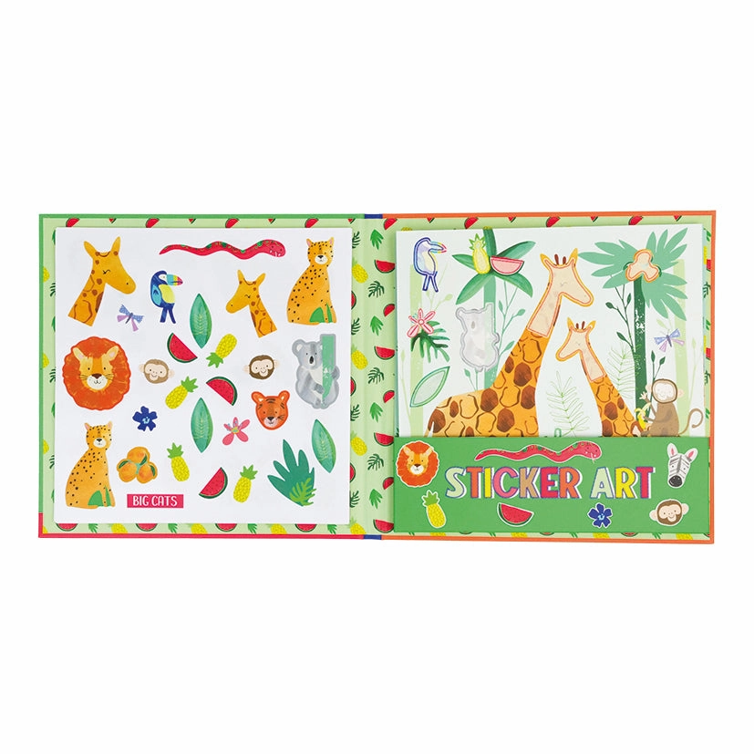Floss & Rock Jungle Sticker Art