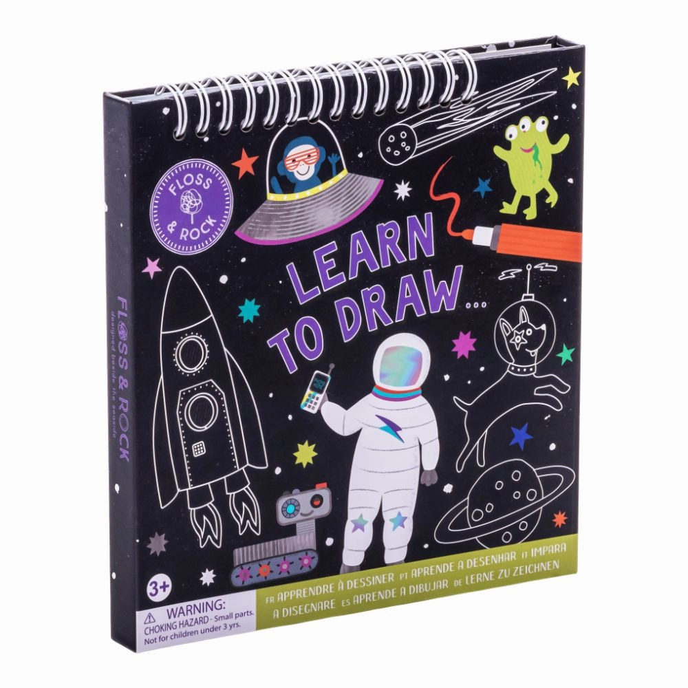 Floss & Rock Learn To Draw Space