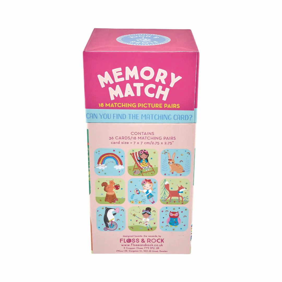 Floss & Rock Memory Match Game - Rainbow Fairy