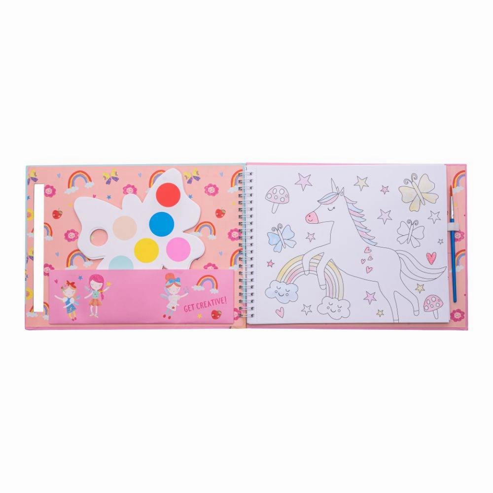 Floss & Rock Painting Pad Rainbow Fairy