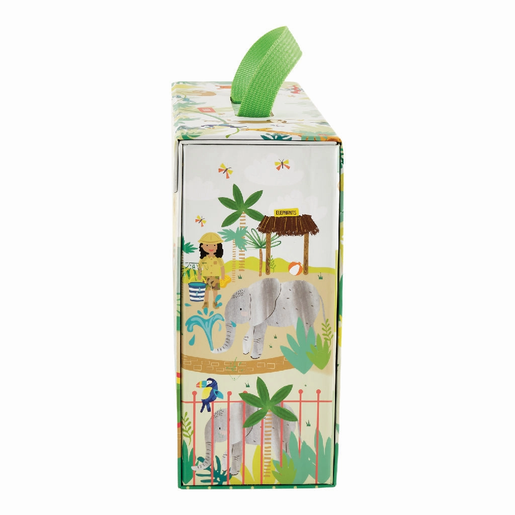 Floss & Rock Playbox with Wooden Pieces - Jungle