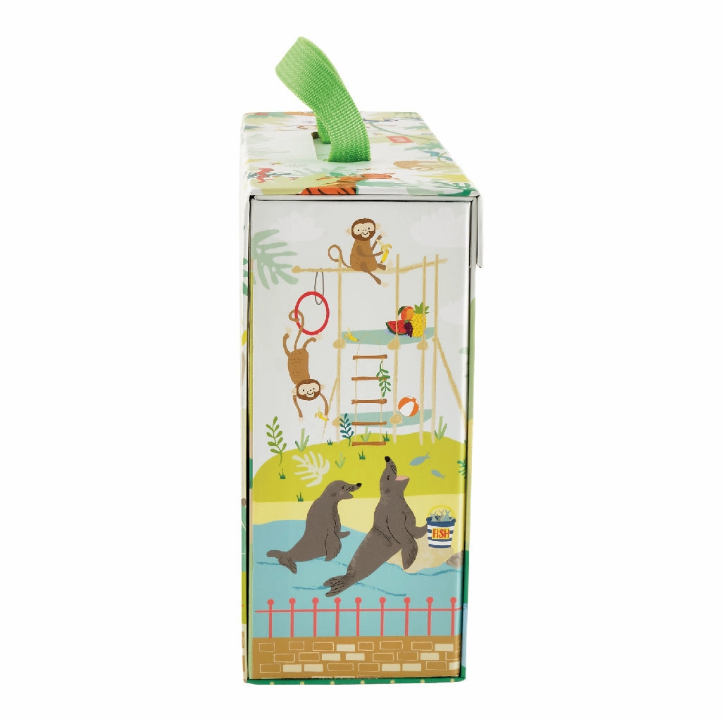 Floss & Rock Playbox with Wooden Pieces - Jungle