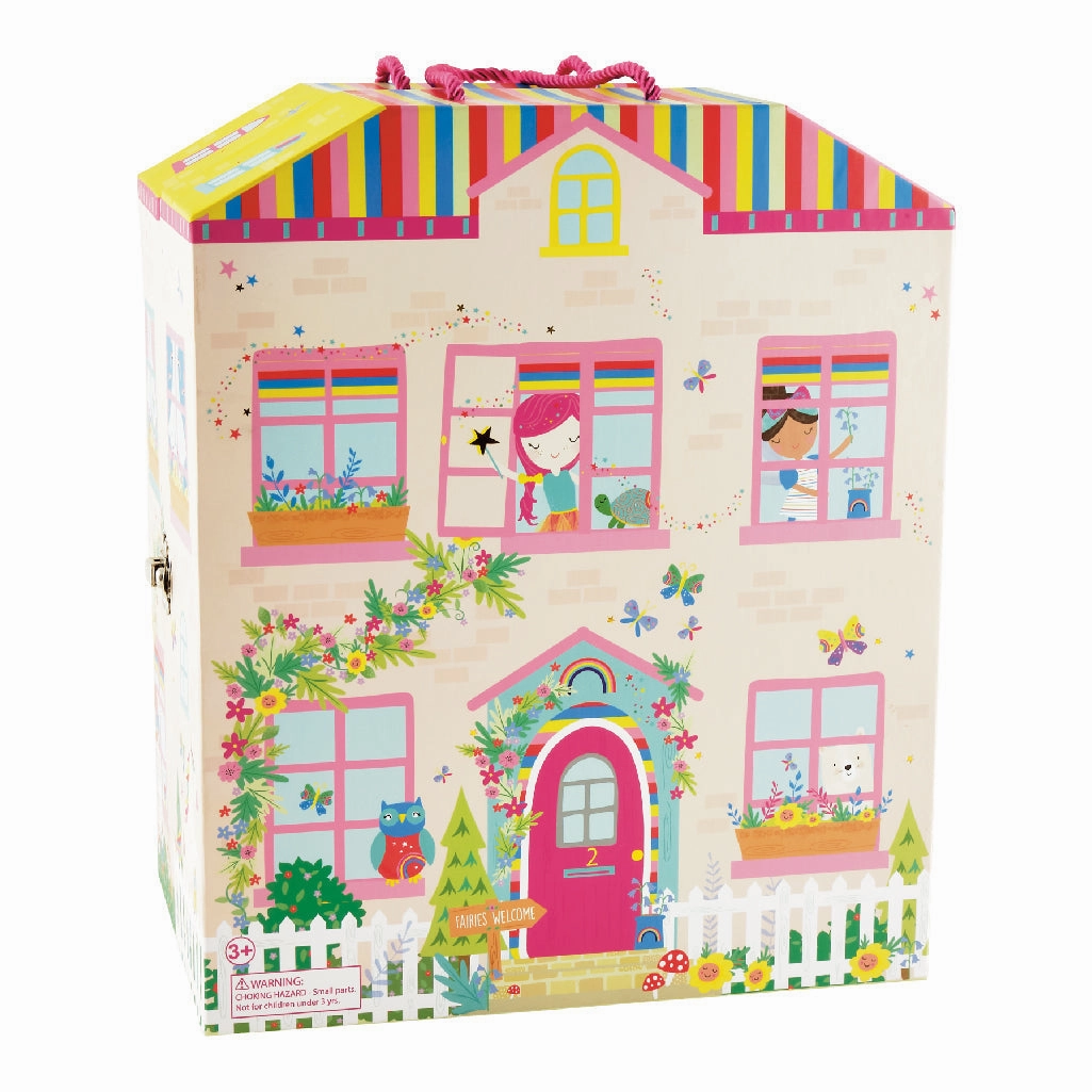 Floss & Rock Playbox with Wooden Pieces - Rainbow Fairy