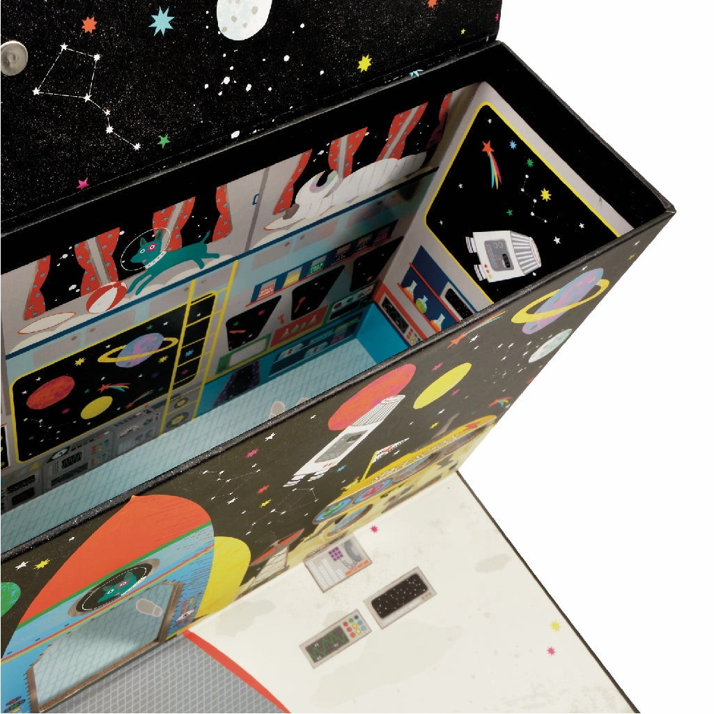 Floss & Rock Playbox with Wooden Pieces - Space