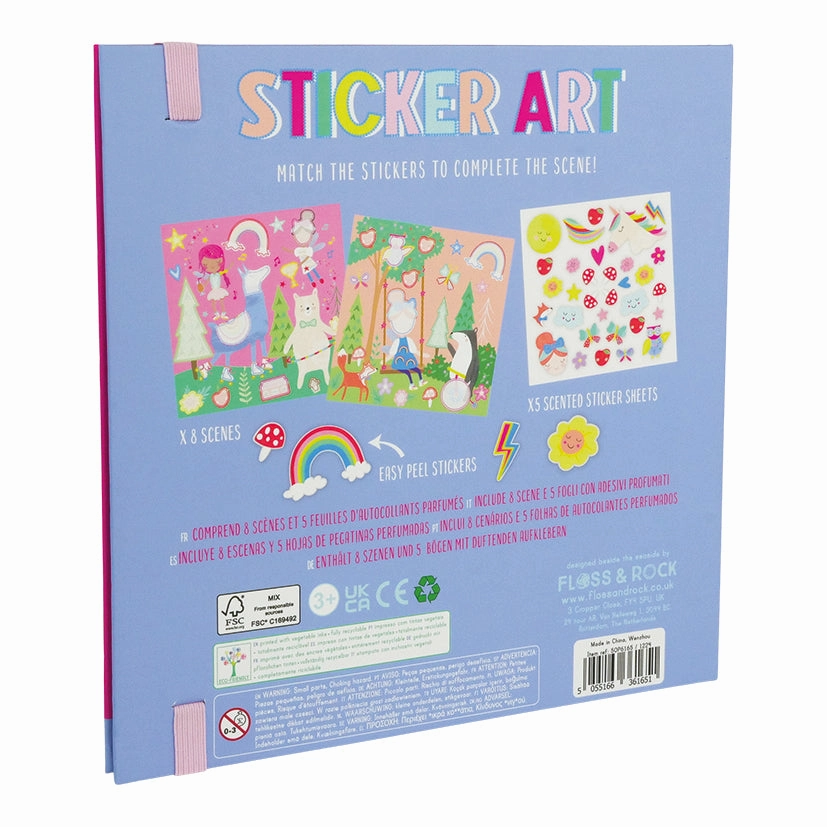 Floss & Rock Rainbow Fairy Sticker Art