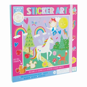 Floss & Rock Rainbow Fairy Sticker Art