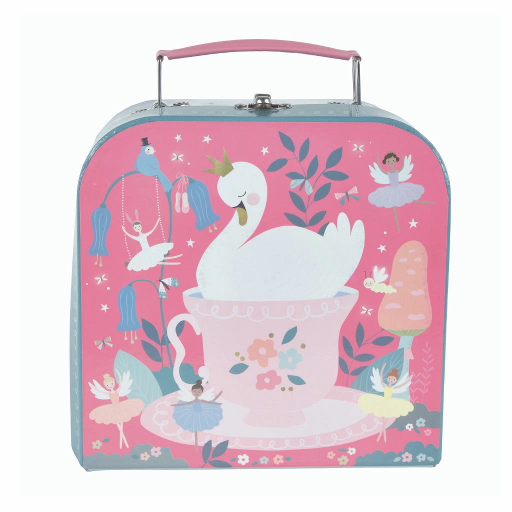 Floss & Rock Tin Tea Set 7 Piece - Enchanted