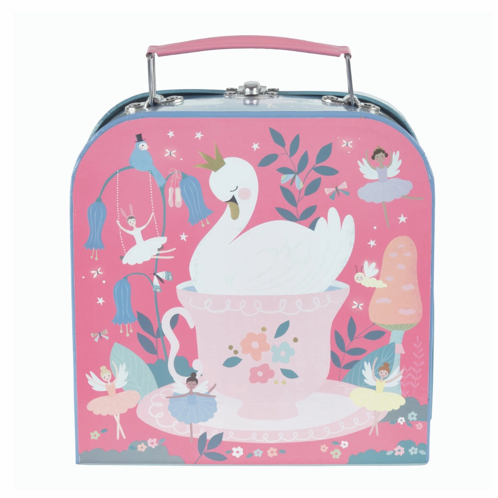 Floss & Rock Tin Tea Set 7 Piece - Enchanted
