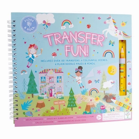 Floss & Rock Transfer Fun - Rainbow Fairy