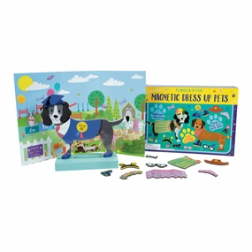 Floss & Rock Wooden Magnetic Dress Up - Pets