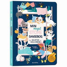 Forlaget Room2Play Michelle Carlslund Min Meget Store Sansebog En Aften Hos Dyrene