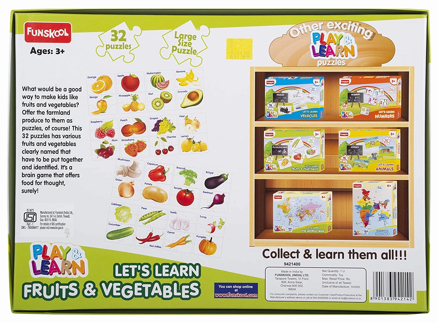 FRUITS & VEGETABLES