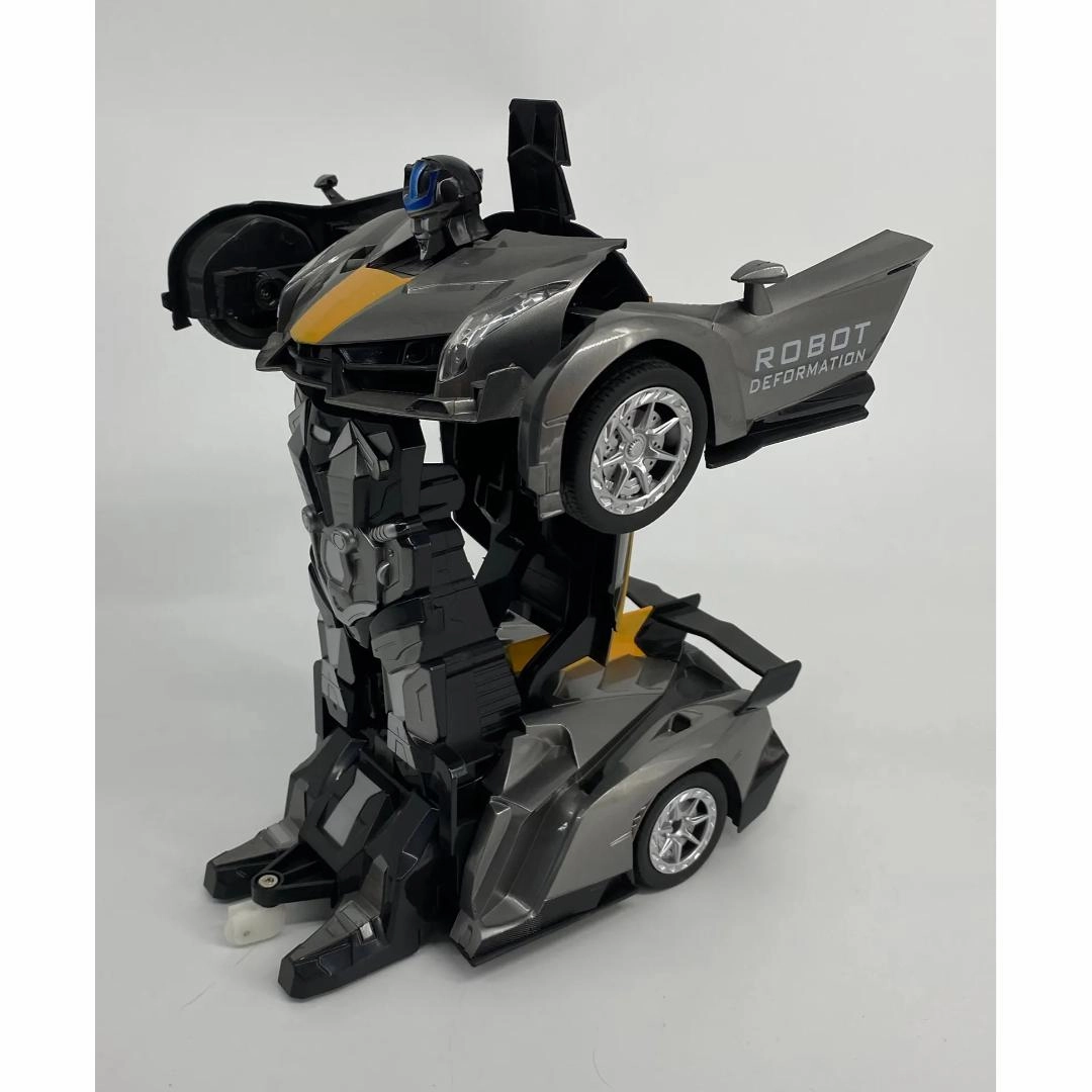 Funny Box - 2.4G 1:12 Transformer Car Uprising Autobots Dual Control , Grey Colour