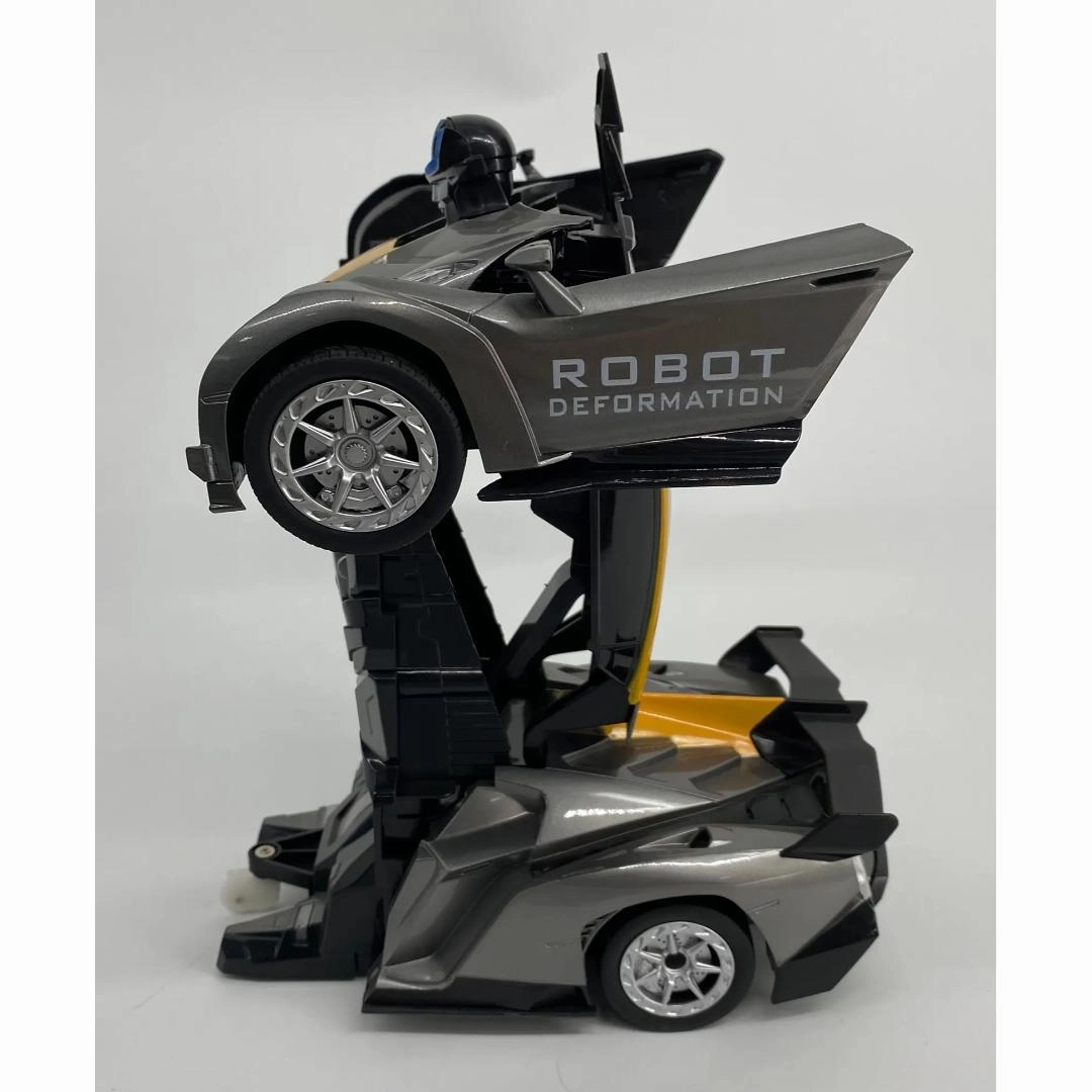 Funny Box - 2.4G 1:12 Transformer Car Uprising Autobots Dual Control , Grey Colour