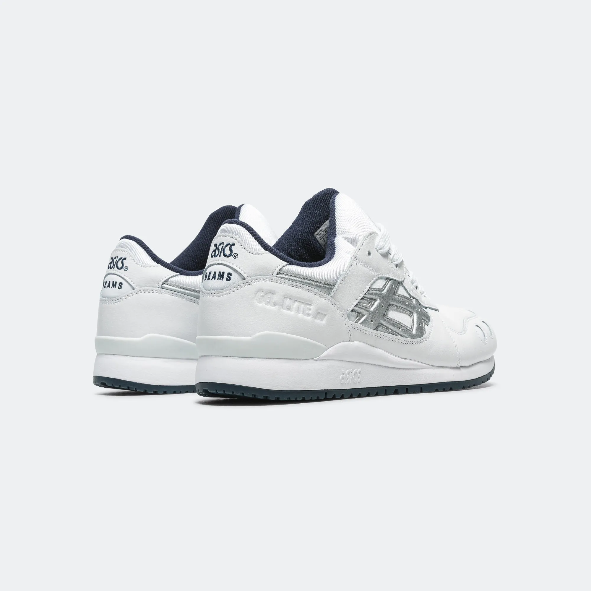 GEL-Lyte III x BEAMS - White/Pure Silver asics Shoes