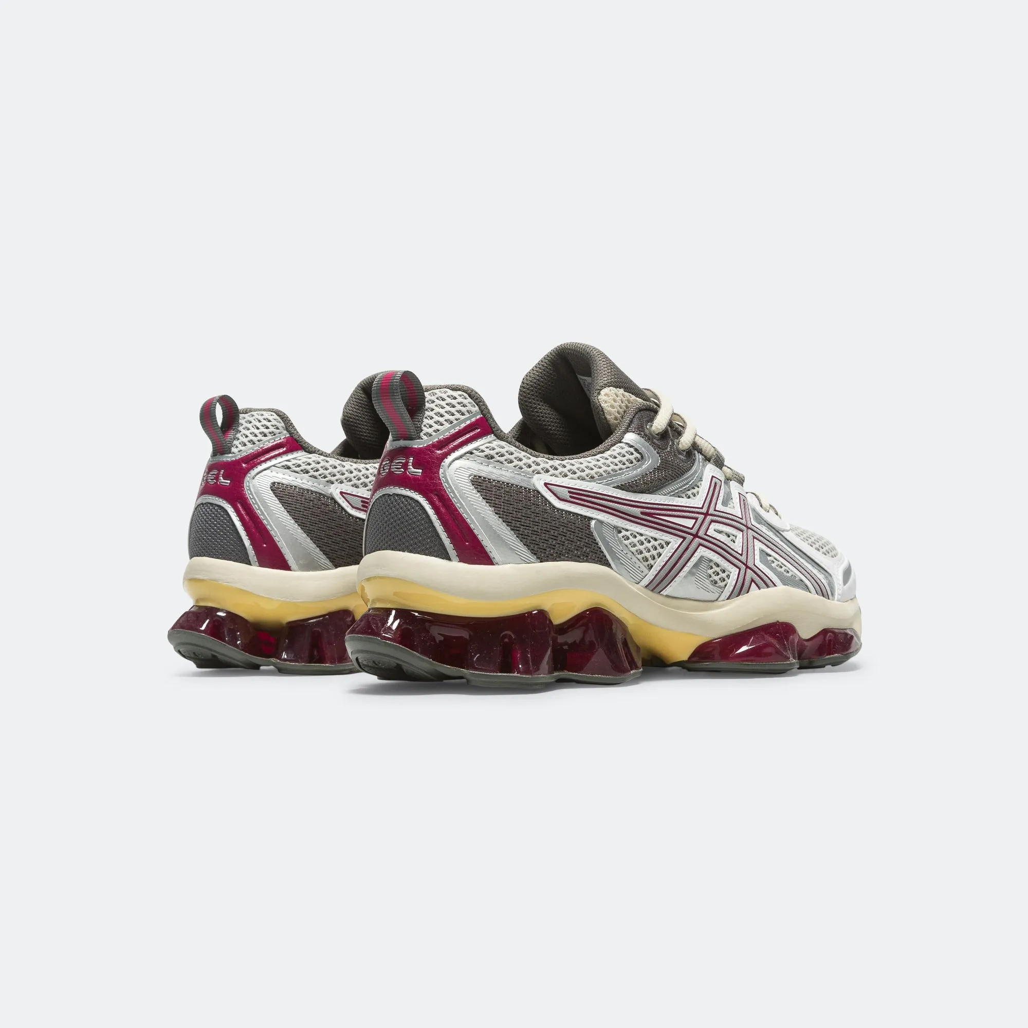 GEL-Quantum Kinetic - Cream/Dried Berry asics Shoes