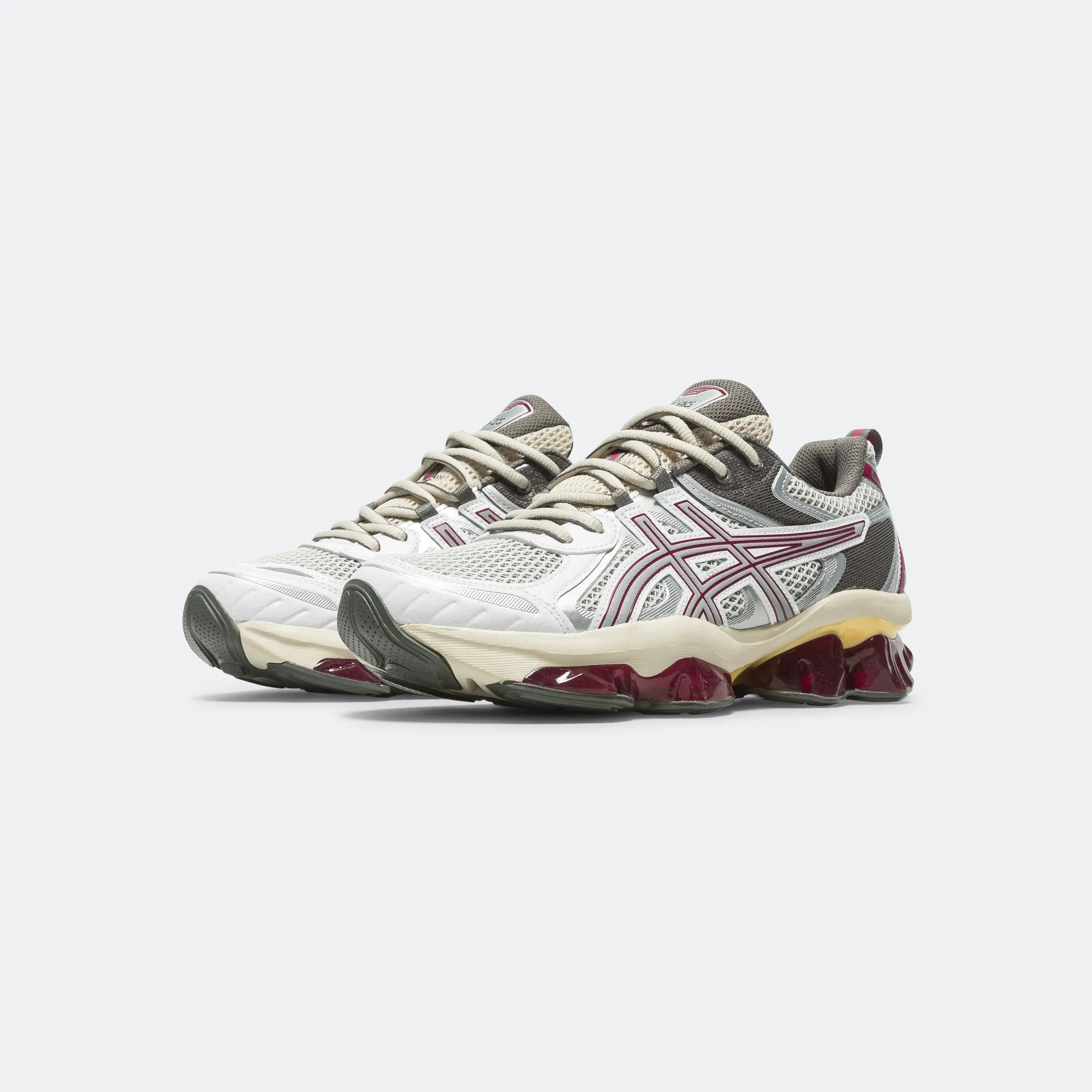 GEL-Quantum Kinetic - Cream/Dried Berry asics Shoes