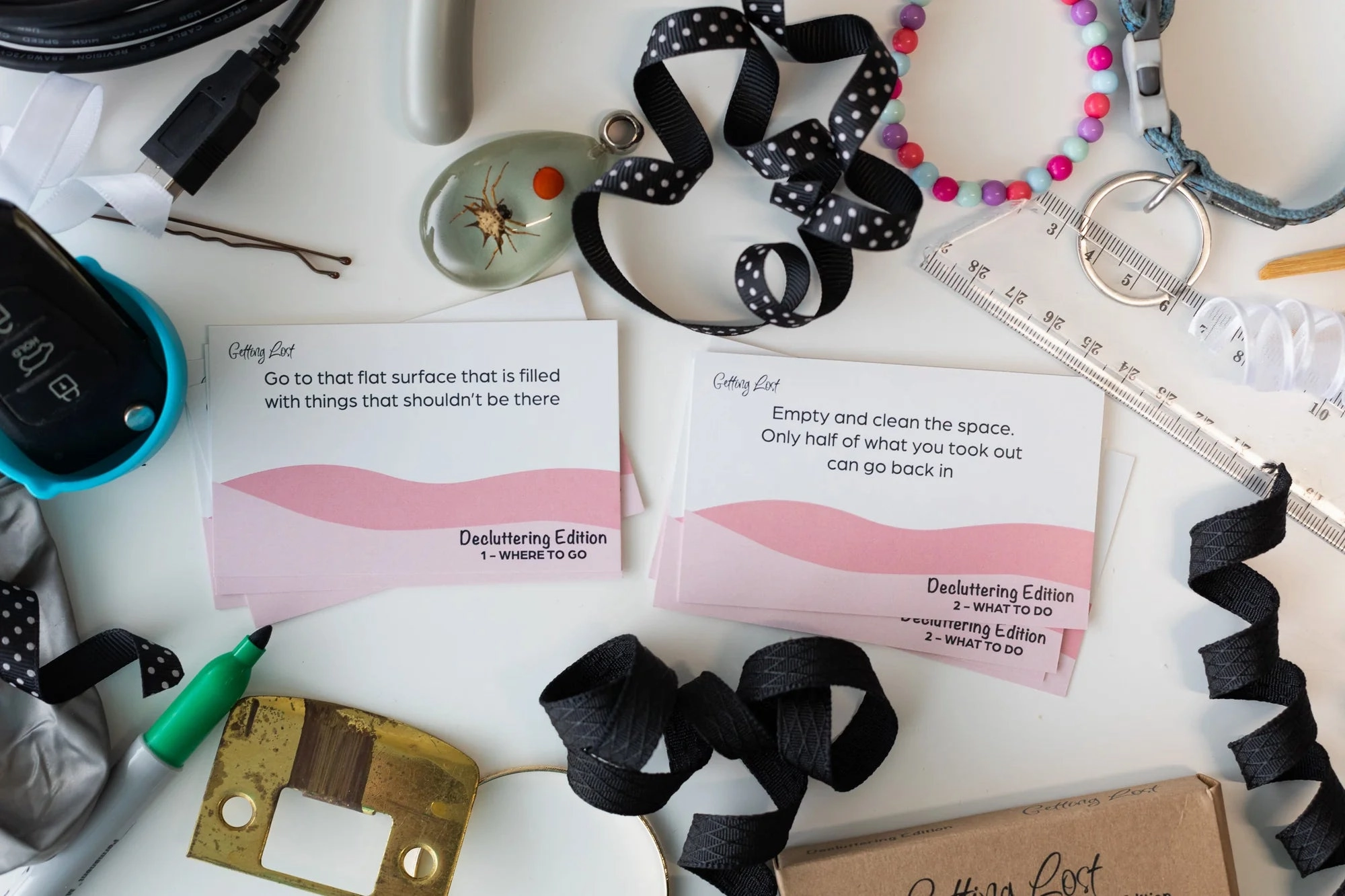 Getting Lost Decluttering Edition