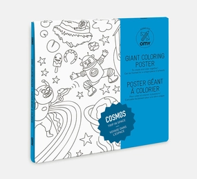 Giant Colouring Poster - Recycled Paper - Cosmos
