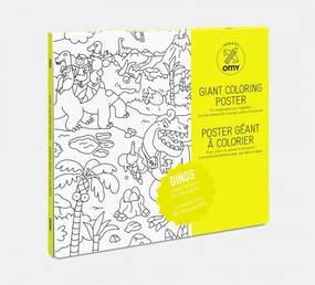 Giant Colouring Poster - Recycled Paper - Dinosaurs