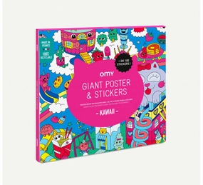 Giant Poster & Stickers - Kawaii